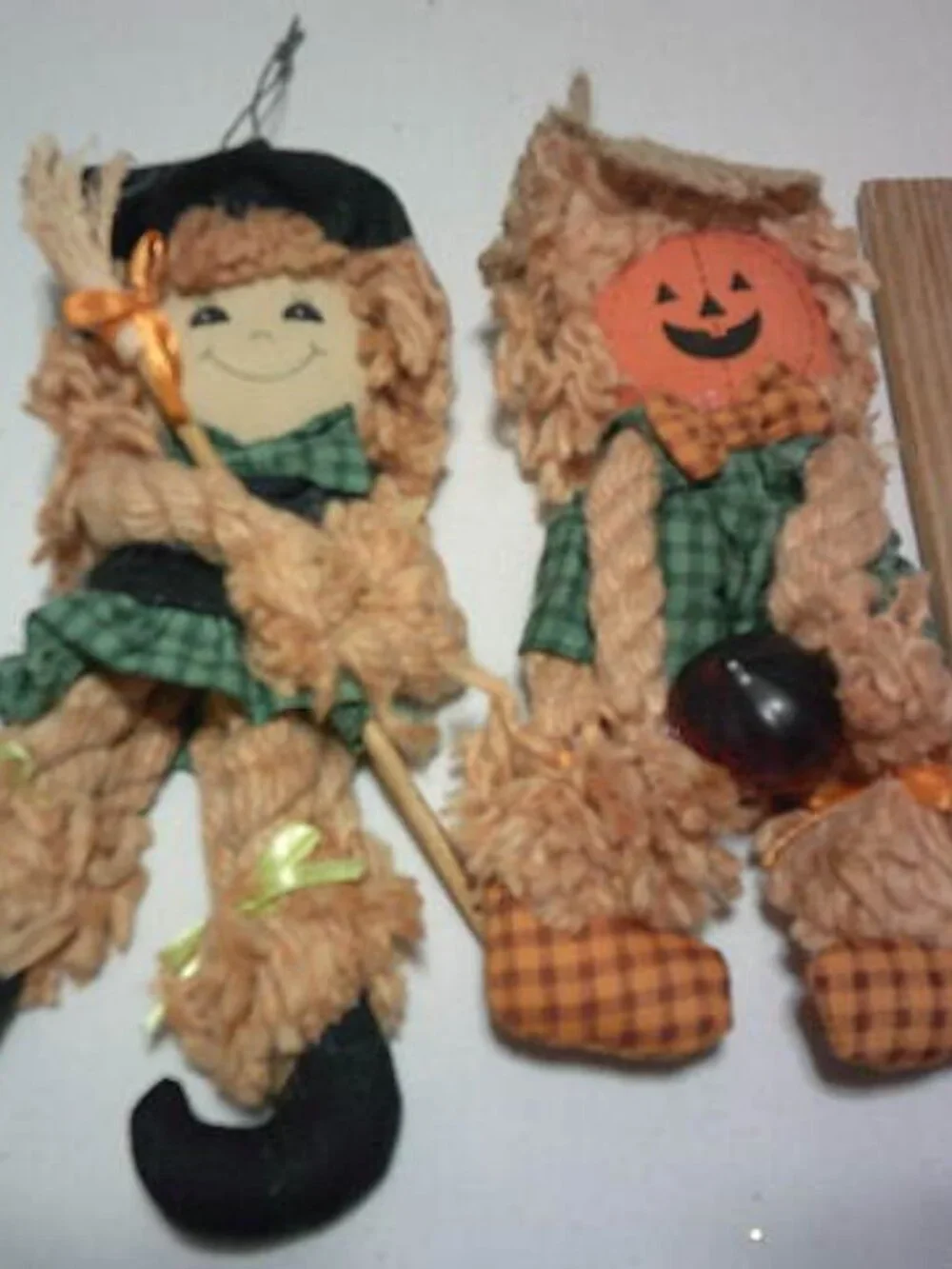 2 RARE VTG RAGGEDY ANN & ANDY HALLOWEEN CLOTH 8